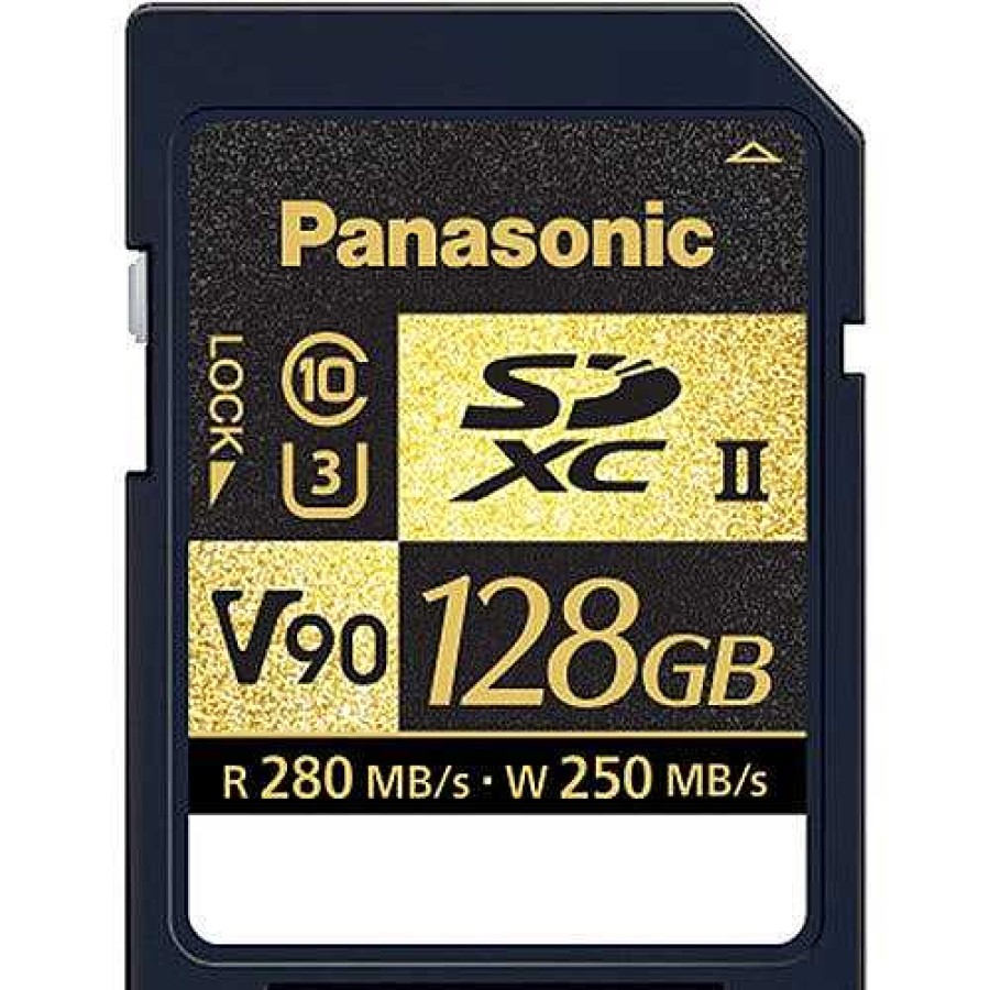 Panasonic Sd Cards | Panasonic 128Gb Uhs-Ii U3 V90 Sd Memory Card